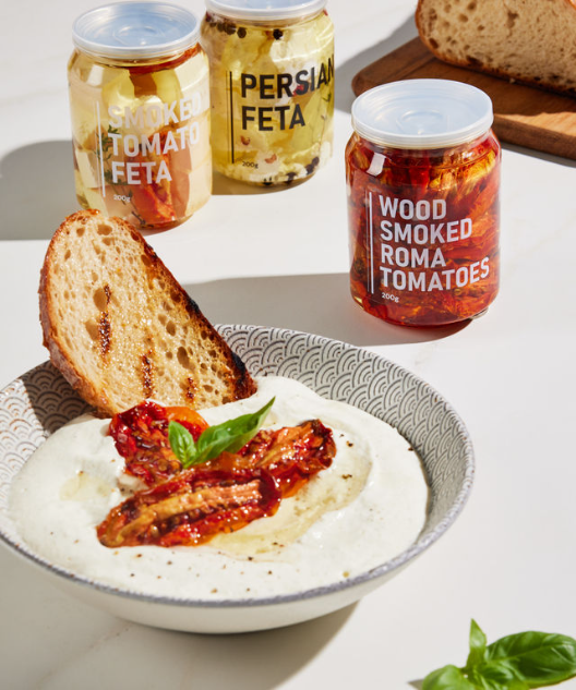 Wood Smoked Roma Tomato Halves