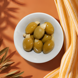 Hand Stuffed Queen Green Olives — Garlic