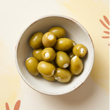 Hand Stuffed Queen Green Olives — Soft Goats Cheese