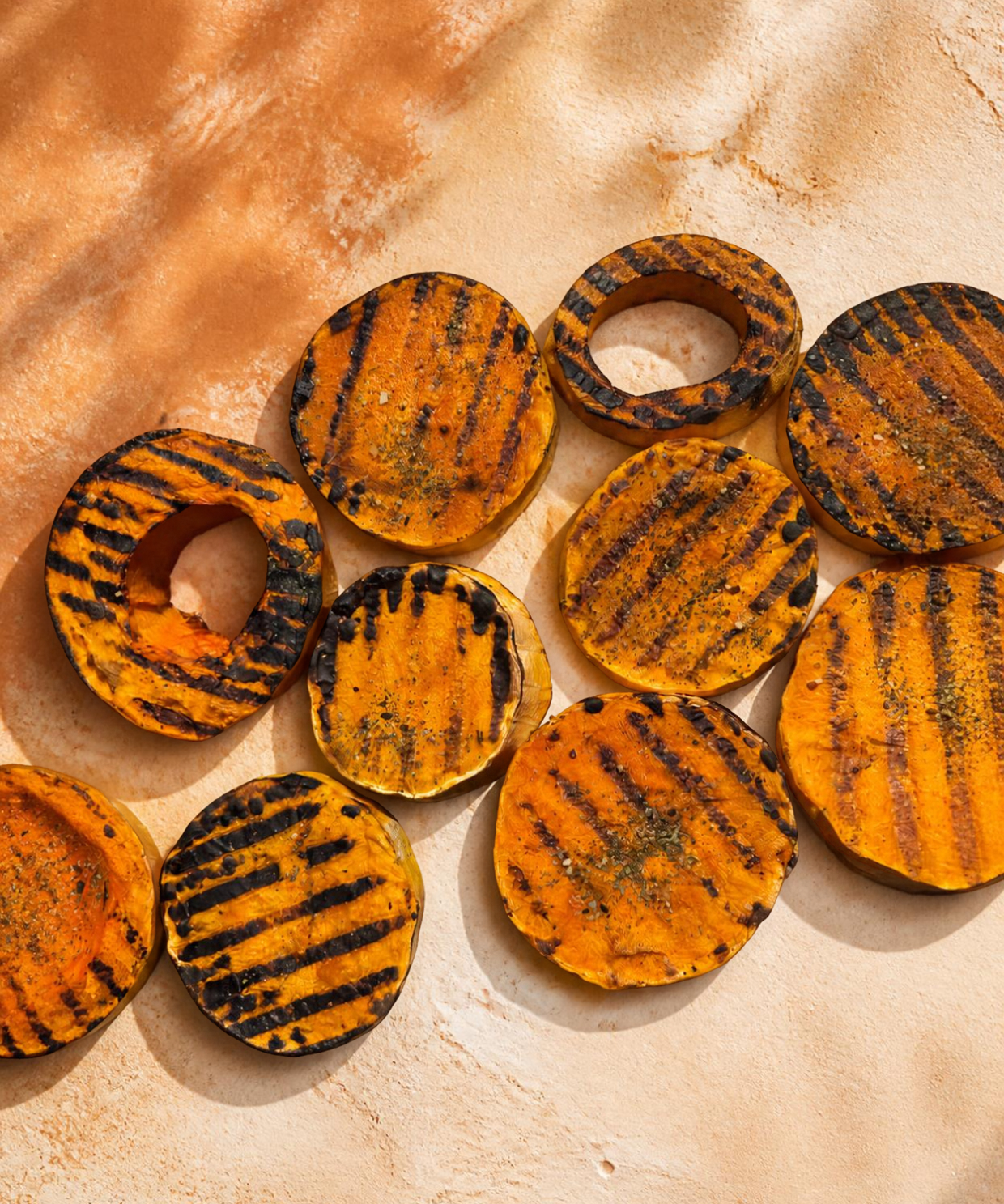 Char Grilled & Oven Roasted Butternut Pumpkin